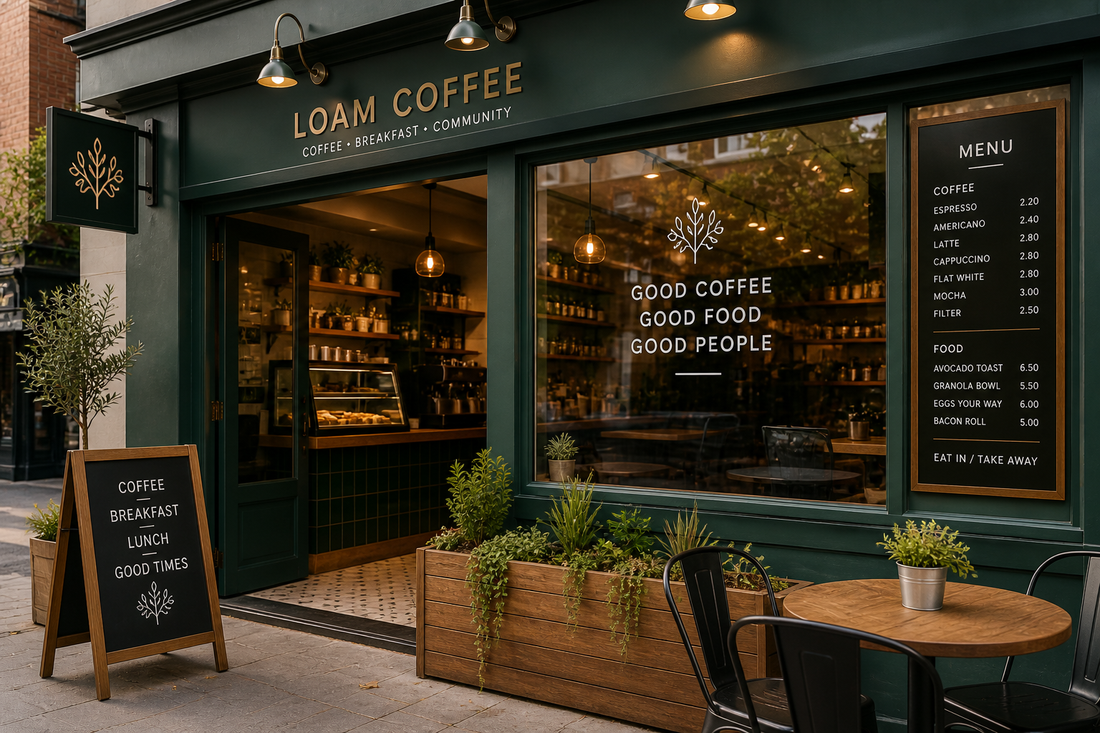 Best Signage Options for Cafés and Restaurants in the UK