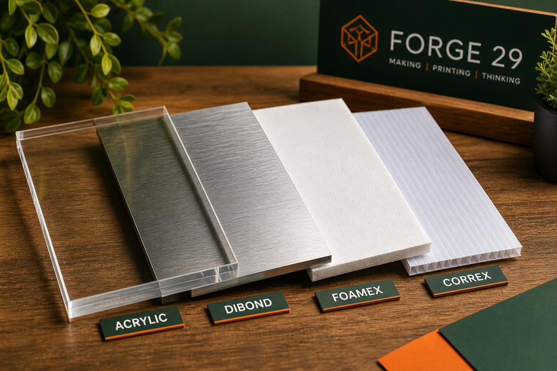 Custom Signage Materials in the UK: A Practical Guide for Small Businesses
