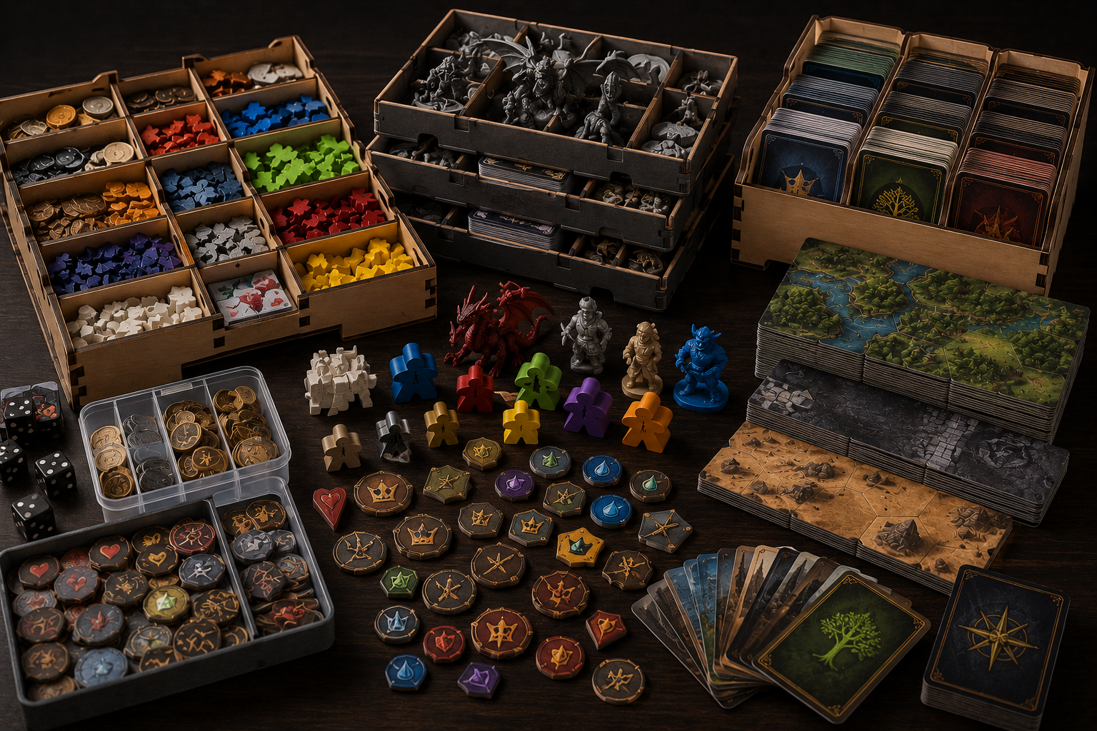 Board Game Inserts and Add-ons
