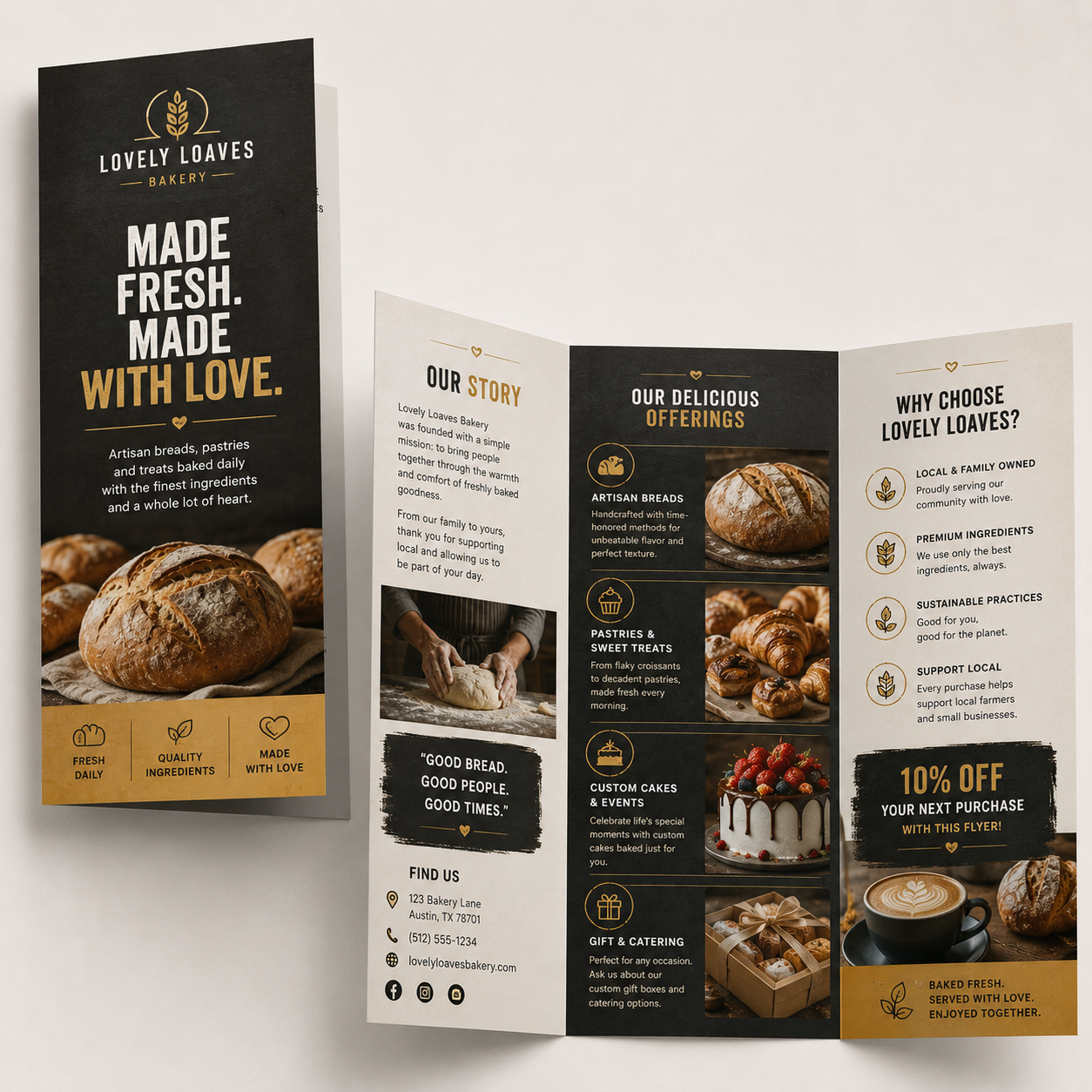 Folded Leaflets
