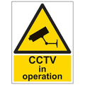 CCTV In Operation Safety Sign
