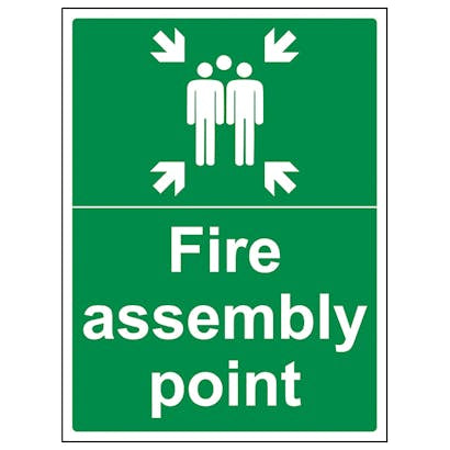 Fire Assembly Point Safety Sign