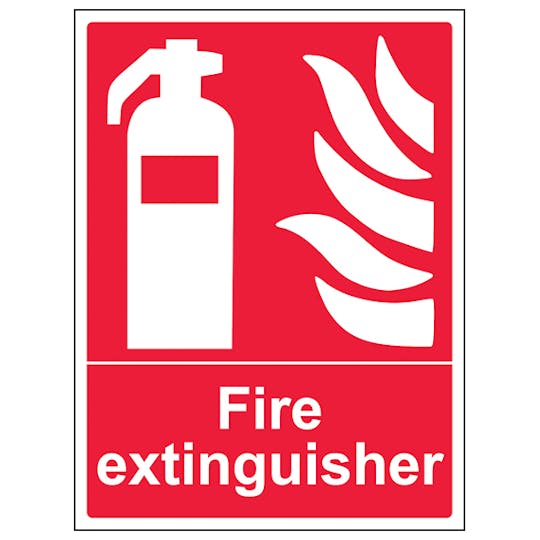 Fire Extinguisher Safety Sign