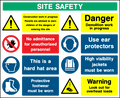 Site Safety Board safety sign