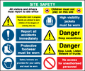 Site Safety Board safety sign