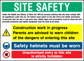 Site Safety Board safety sign