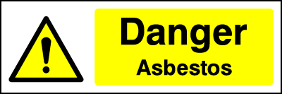 Asbestos safety sign