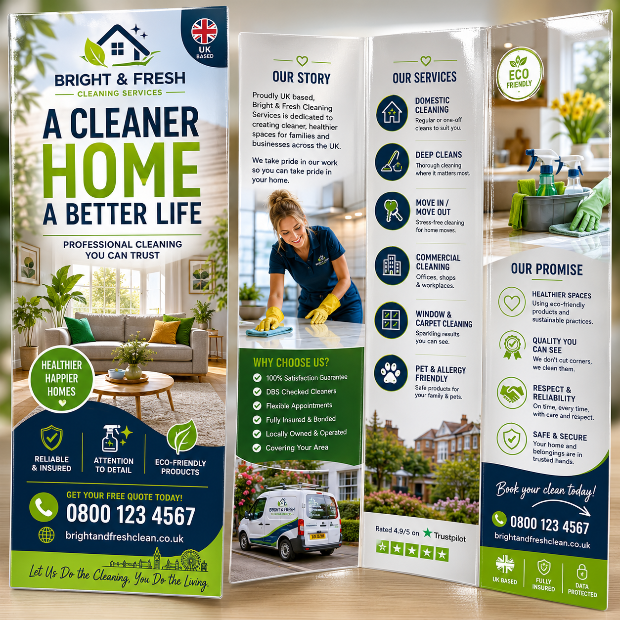 Folded & Laminated Leaflets