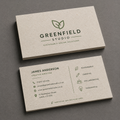 Recycled Business Cards