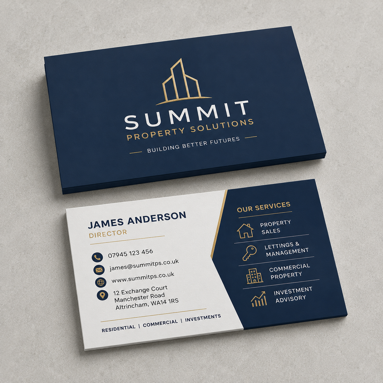 Standard Business Cards