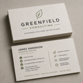 Uncoated Business Cards